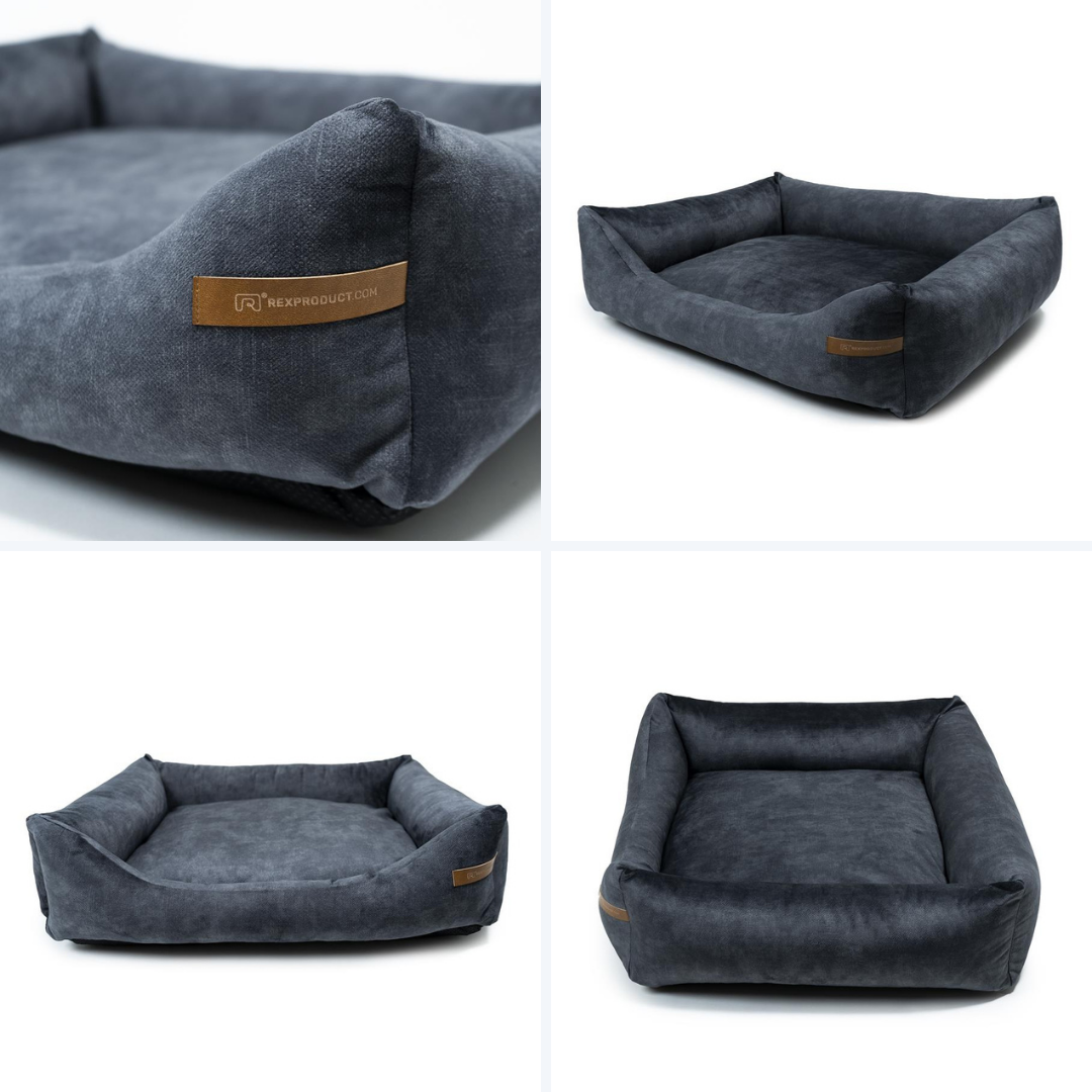 Hundebett "Otto" Dunkelgrau