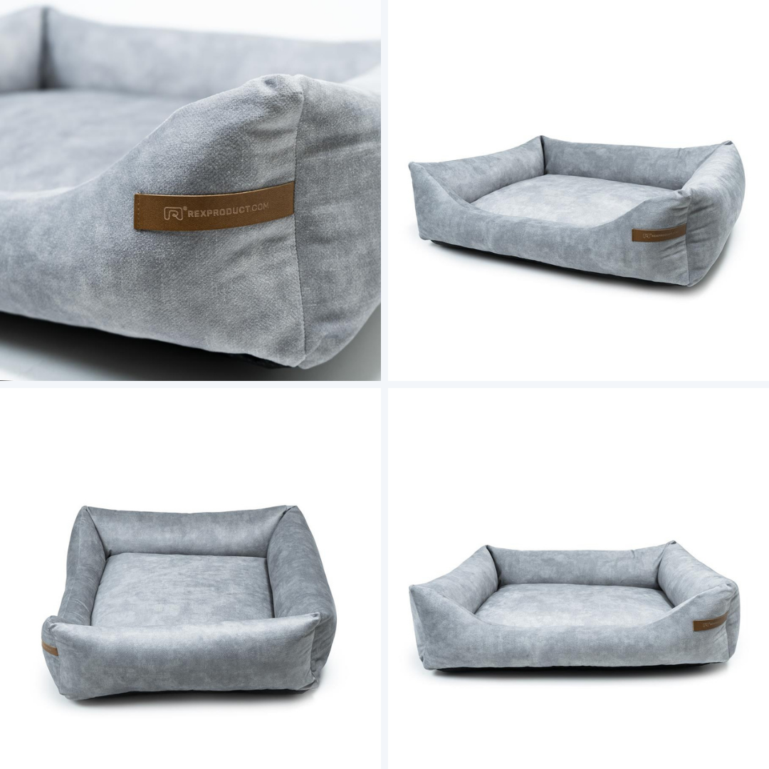 Hundebett "Frida" Hellgrau