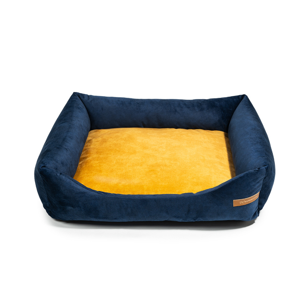 Dog Bed "Otto" Dark Blue